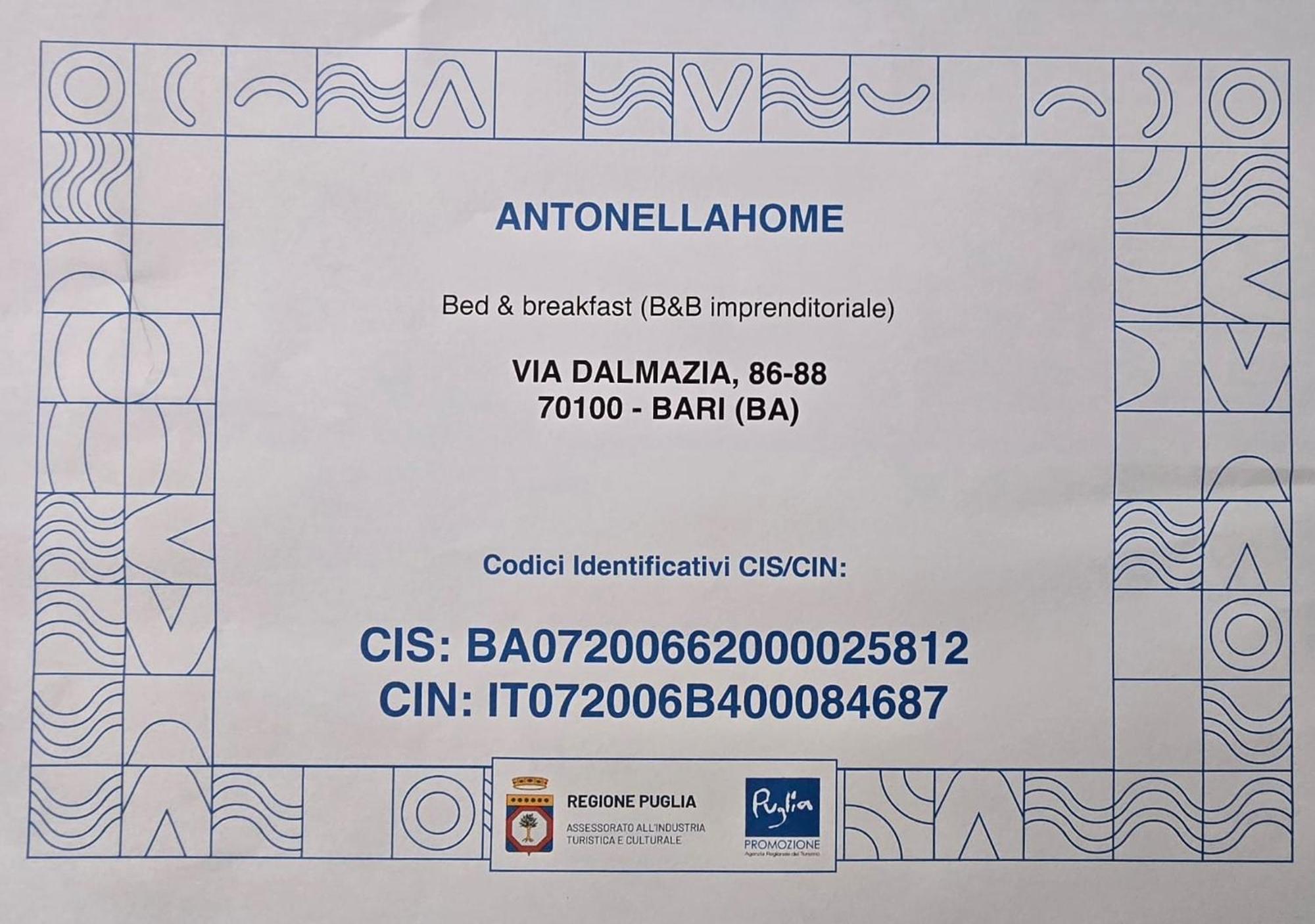 Antonella Home B&B Bari Buitenkant foto